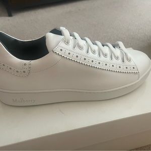 Mulberry Leather Trainers